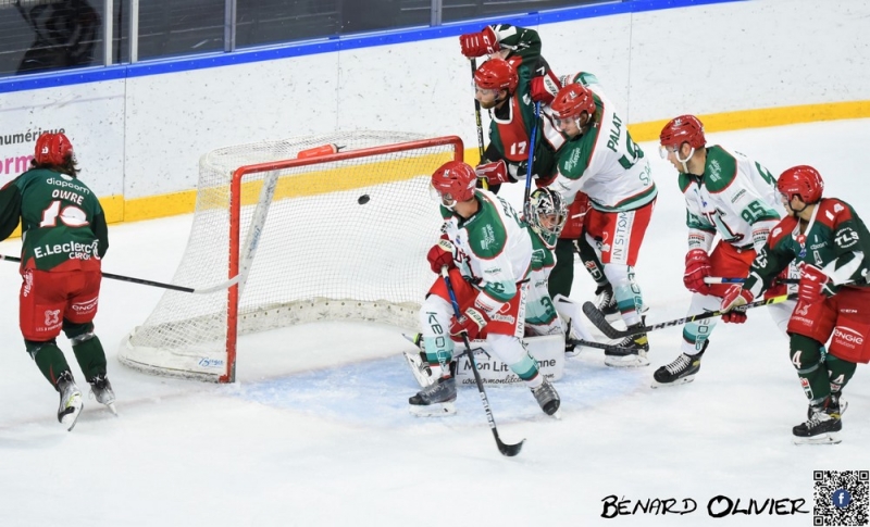 Photo hockey Ligue Magnus - Ligue Magnus : 8me journe : Cergy-Pontoise vs Anglet - Le retour de la gagne pour les Jokers