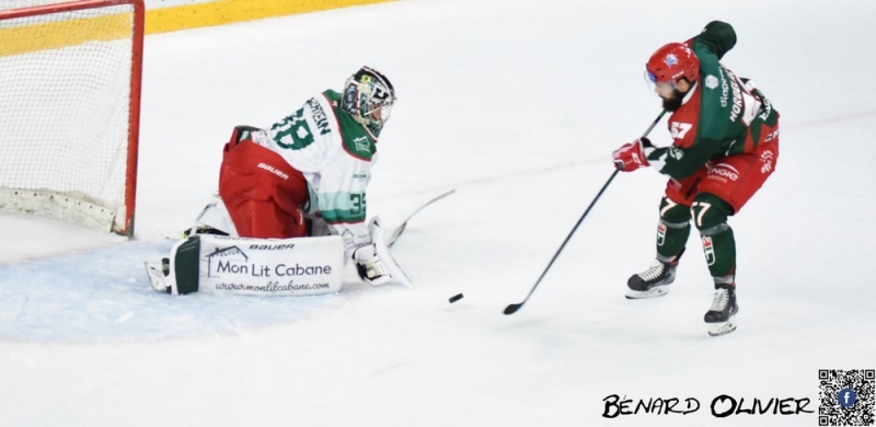 Photo hockey Ligue Magnus - Ligue Magnus : 8me journe : Cergy-Pontoise vs Anglet - Le retour de la gagne pour les Jokers