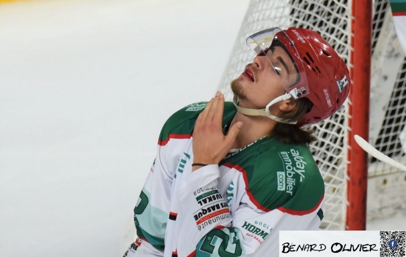 Photo hockey Ligue Magnus - Ligue Magnus : 8me journe : Cergy-Pontoise vs Anglet - Le retour de la gagne pour les Jokers