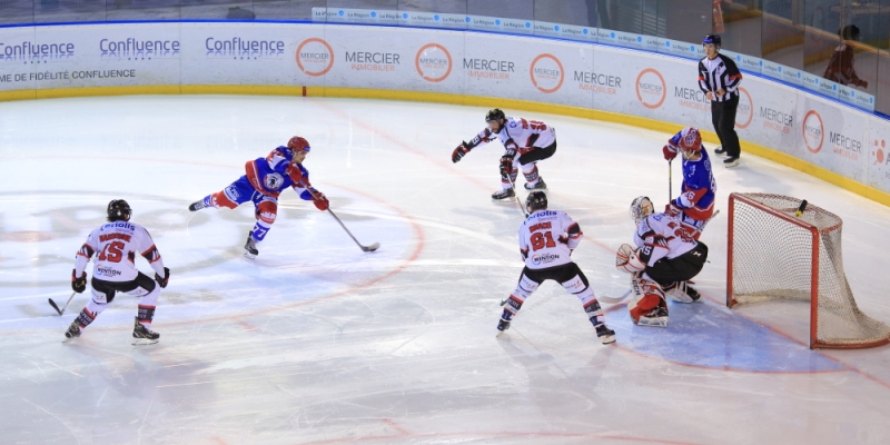 Photo hockey Ligue Magnus - Ligue Magnus : 8me journe : Lyon vs Amiens  - Lyon rate la troisime