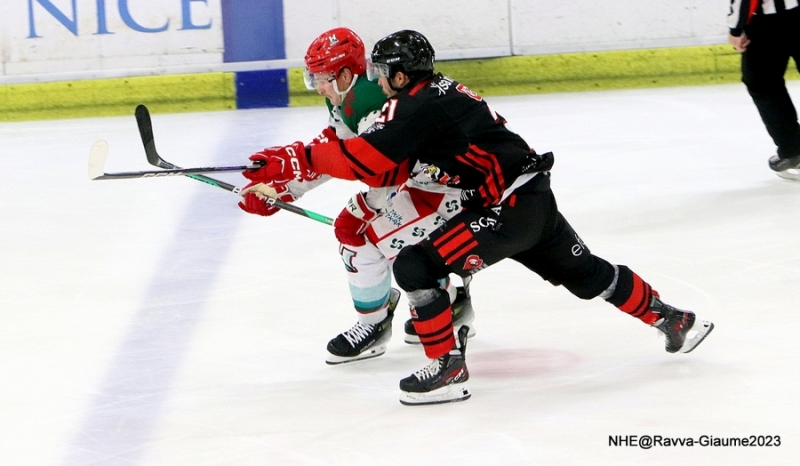 Photo hockey Ligue Magnus - Ligue Magnus : 8me journe : Nice vs Anglet - Un festival offensif