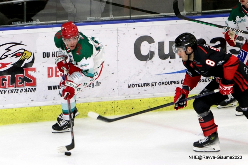 Photo hockey Ligue Magnus - Ligue Magnus : 8me journe : Nice vs Anglet - Un festival offensif