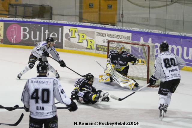 Photo hockey Ligue Magnus - Ligue Magnus : 8me journe : Rouen vs Brest  - Rouen a deux visages