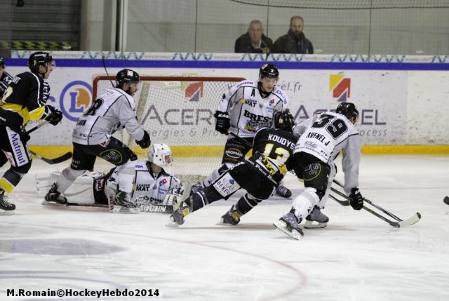 Photo hockey Ligue Magnus - Ligue Magnus : 8me journe : Rouen vs Brest  - Rouen a deux visages