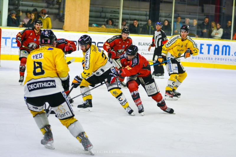 Photo hockey Ligue Magnus - Ligue Magnus : 9me journe  : Chamonix  vs Rouen - Des Dragons ralistes