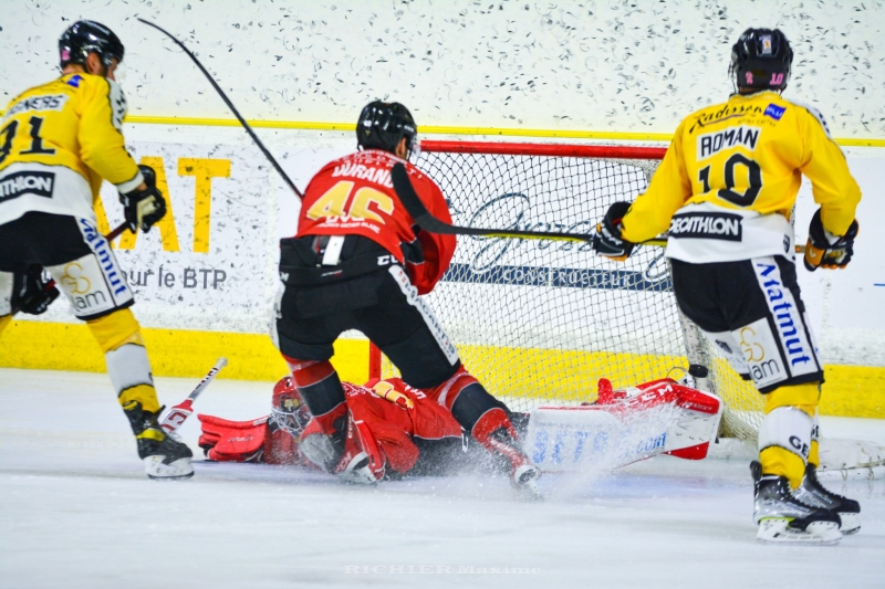 Photo hockey Ligue Magnus - Ligue Magnus : 9me journe  : Chamonix  vs Rouen - Des Dragons ralistes