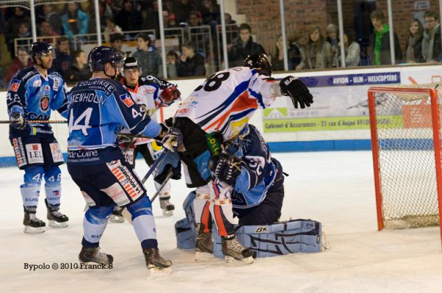 Photo hockey Ligue Magnus - Ligue Magnus : 9me journe : Angers  vs Caen  - Angers: score logique...