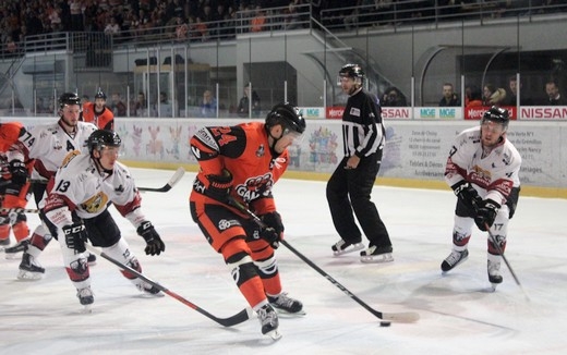 Photo hockey Ligue Magnus - Ligue Magnus : 9me journe : Epinal  vs Chamonix  - Epinal joue avec le feu