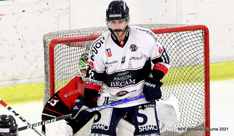 Photo hockey Ligue Magnus - Ligue Magnus : 9me journe : Nice vs Angers  - Les Ducs enchanent chez les Aigles