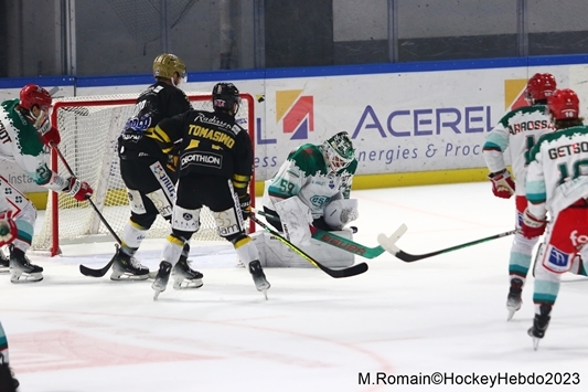 Photo hockey Ligue Magnus - Ligue Magnus : 9me journe : Rouen vs Anglet - Les Dragons enchainent sans convaincre.