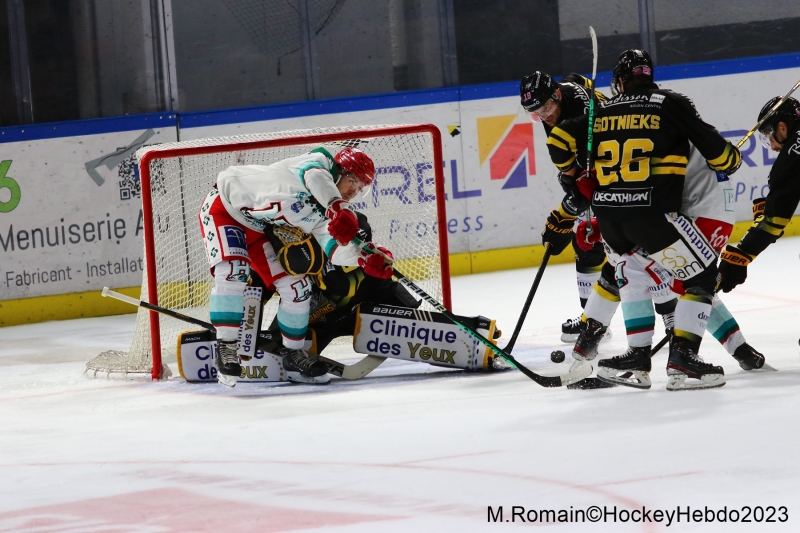 Photo hockey Ligue Magnus - Ligue Magnus : 9me journe : Rouen vs Anglet - Les Dragons enchainent sans convaincre.