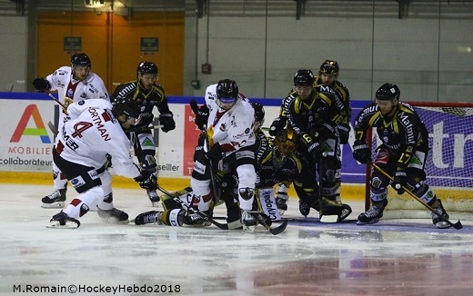 Photo hockey Ligue Magnus - Ligue Magnus : 9me journe : Rouen vs Chamonix  - Pas de dcompression