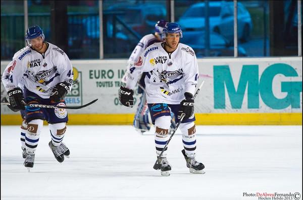 Photo hockey Ligue Magnus - Ligue Magnus : 9me journe : Strasbourg  vs Brest  - Dcollage rat pour les Albatros