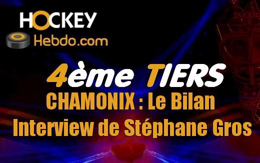 Photo hockey Ligue Magnus - Ligue Magnus - Chamonix - Le bilan avec Stphane Gros