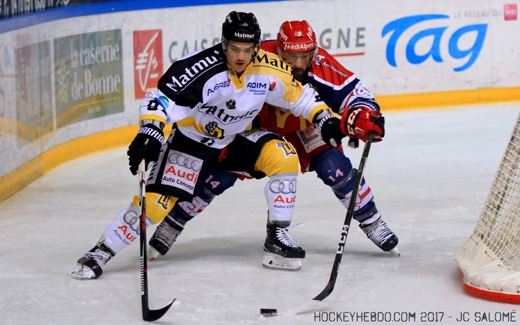 Photo hockey Ligue Magnus - Ligue Magnus : demi-finale, match 1 : Grenoble  vs Rouen - LM : Une premire manche de haut-vol de Dragons !