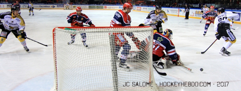 Photo hockey Ligue Magnus - Ligue Magnus : demi-finale, match 2 : Grenoble  vs Rouen - LM : Grenoble galise dans la srie !
