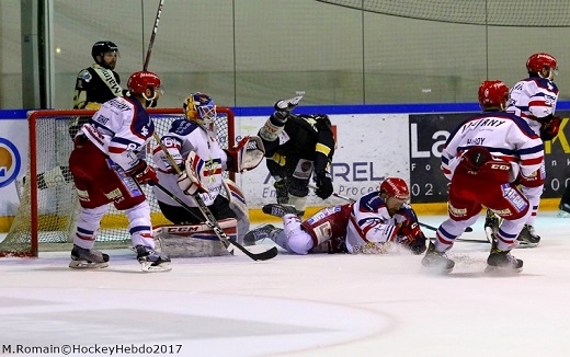 Photo hockey Ligue Magnus - Ligue Magnus : demi-finale, match 3 : Rouen vs Grenoble  - LM : Les Dragons impressionnent !