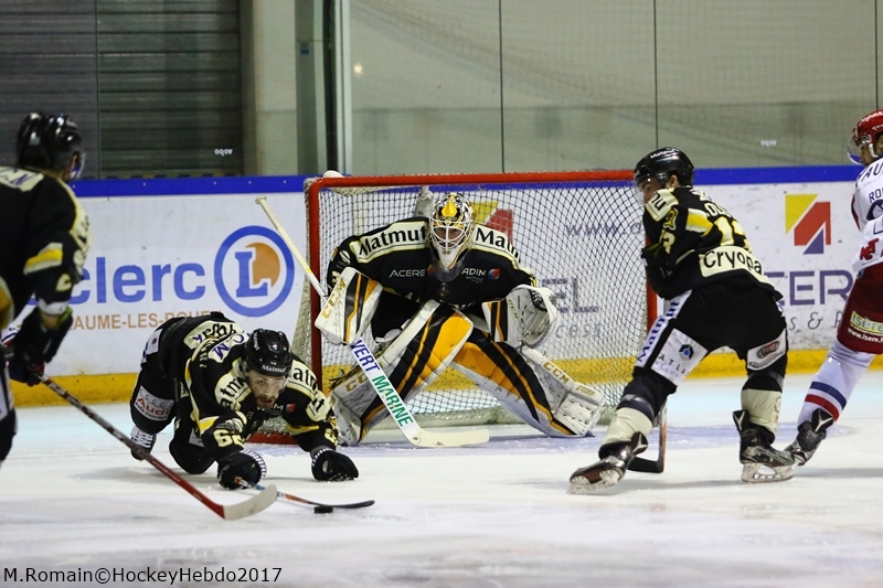 Photo hockey Ligue Magnus - Ligue Magnus : demi-finale, match 3 : Rouen vs Grenoble  - LM : Les Dragons impressionnent !