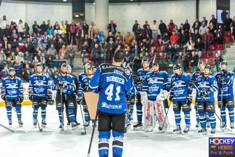 Photo hockey Ligue Magnus - Ligue Magnus : demi-finale, match 5 : Gap  vs Bordeaux - LM : Gap rend une copie parfaite
