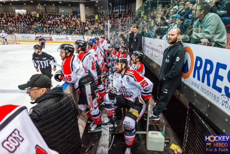 Photo hockey Ligue Magnus - Ligue Magnus : demi-finale, match 5 : Gap  vs Bordeaux - LM : Gap rend une copie parfaite