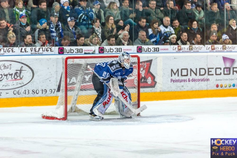 Photo hockey Ligue Magnus - Ligue Magnus : demi-finale, match 5 : Gap  vs Bordeaux - LM : Gap rend une copie parfaite