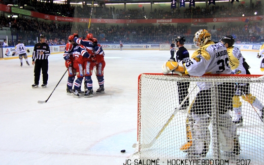 Photo hockey Ligue Magnus - Ligue Magnus : demi-finale, match 5 : Grenoble  vs Rouen - LM : Grenoble prend une srieuse option