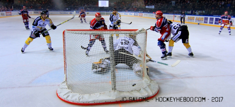 Photo hockey Ligue Magnus - Ligue Magnus : demi-finale, match 5 : Grenoble  vs Rouen - LM : Grenoble prend une srieuse option