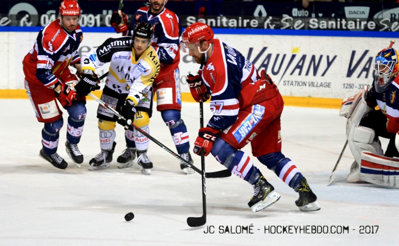 Photo hockey Ligue Magnus - Ligue Magnus : demi-finale, match 5 : Grenoble  vs Rouen - LM : Grenoble prend une srieuse option