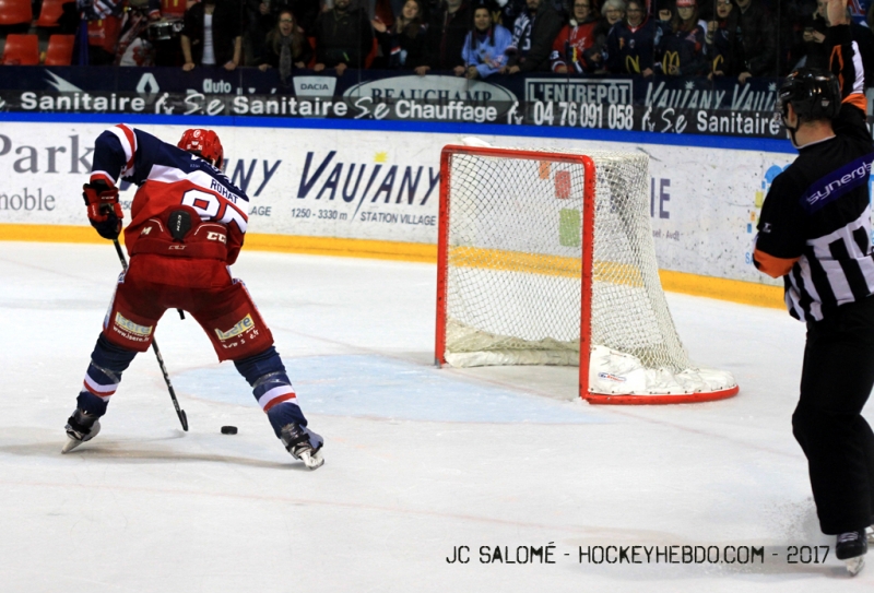 Photo hockey Ligue Magnus - Ligue Magnus : demi-finale, match 5 : Grenoble  vs Rouen - LM : Grenoble prend une srieuse option