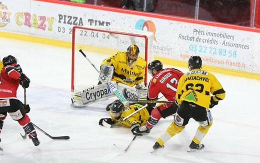 Photo hockey Ligue Magnus - Ligue Magnus : demi-finale, match 6 : Amiens  vs Rouen - Les Dragons opportunistes filent en finale !