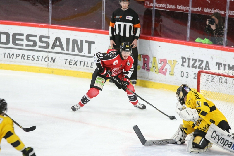 Photo hockey Ligue Magnus - Ligue Magnus : demi-finale, match 6 : Amiens  vs Rouen - Les Dragons opportunistes filent en finale !