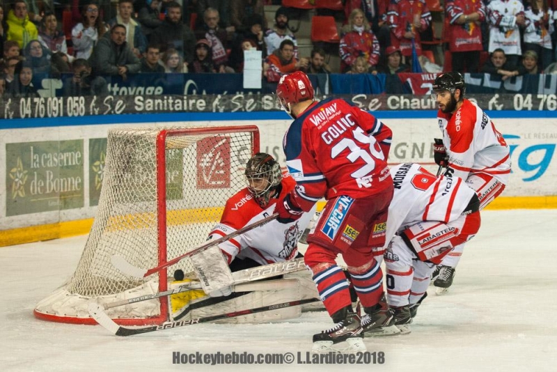 Photo hockey Ligue Magnus - Ligue Magnus : demi-finale, match 7 : Grenoble  vs Bordeaux - 7 fois cest fait