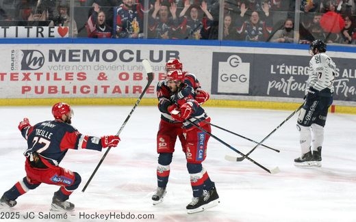 Photo hockey Ligue Magnus - Ligue Magnus - Finale - Match 1 : Grenoble  vs Angers  - Grenoble prend les devants ! 