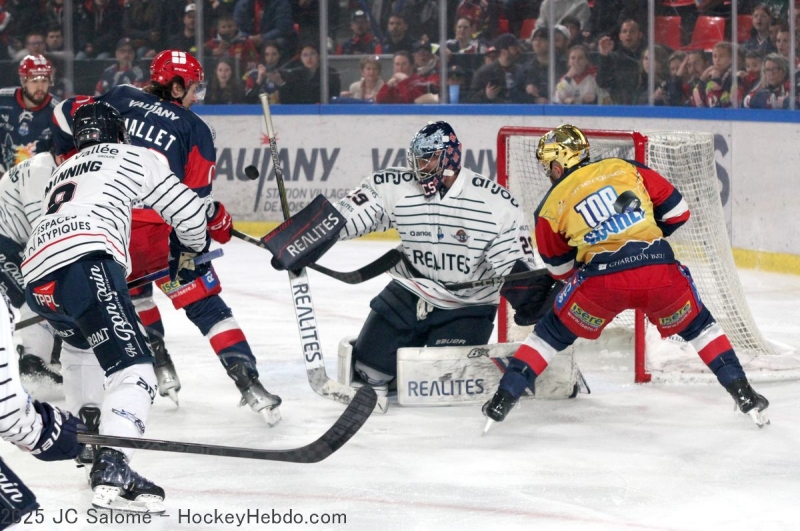 Photo hockey Ligue Magnus - Ligue Magnus - Finale - Match 1 : Grenoble  vs Angers  - Grenoble prend les devants ! 