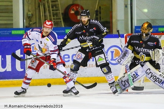 Photo hockey Ligue Magnus - Ligue Magnus : finale, match 3 : Rouen vs Grenoble  - Les Dragons de Rouen sen rapprochent