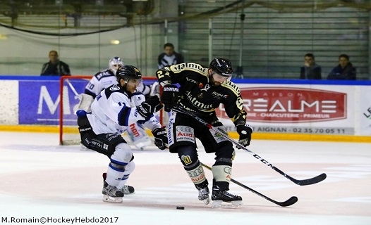 Photo hockey Ligue Magnus - Ligue Magnus : finale, match 4 : Rouen vs Gap  - LM : Les Rapaces avec la hargne