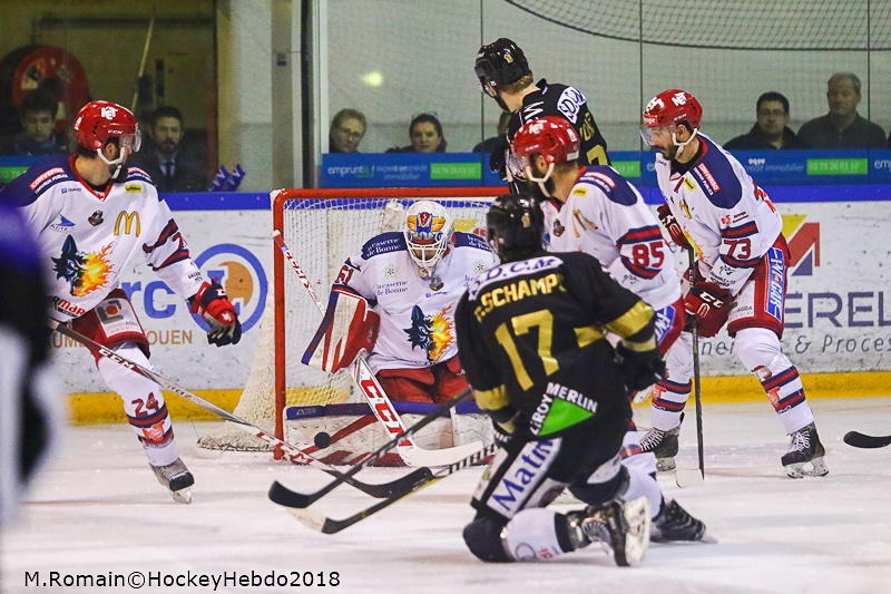 Photo hockey Ligue Magnus - Ligue Magnus : finale, match 4 : Rouen vs Grenoble  - Rouen champion en quatre matchs