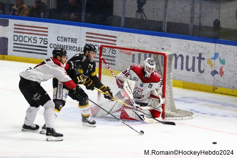 Photo hockey Ligue Magnus - Ligue Magnus - Finale match 2 : Rouen vs Bordeaux - LM : Bordeaux double la mise.