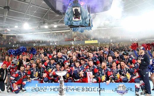 Photo hockey Ligue Magnus - Ligue Magnus - Finale match 5 : Grenoble  vs Angers  - Grenoble Puissance 8 !