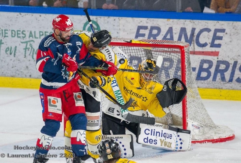 Photo hockey Ligue Magnus - Ligue Magnus : finale match 5 : Grenoble  vs Rouen - Les Dragons en pole position ! 