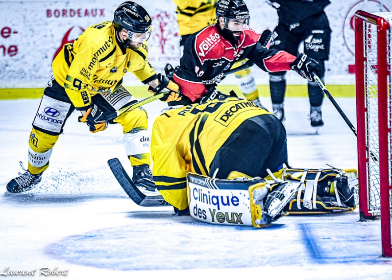 Photo hockey Ligue Magnus - Ligue Magnus : finale match 6 : Bordeaux vs Rouen - ROUEN CHAMPION 2024 
