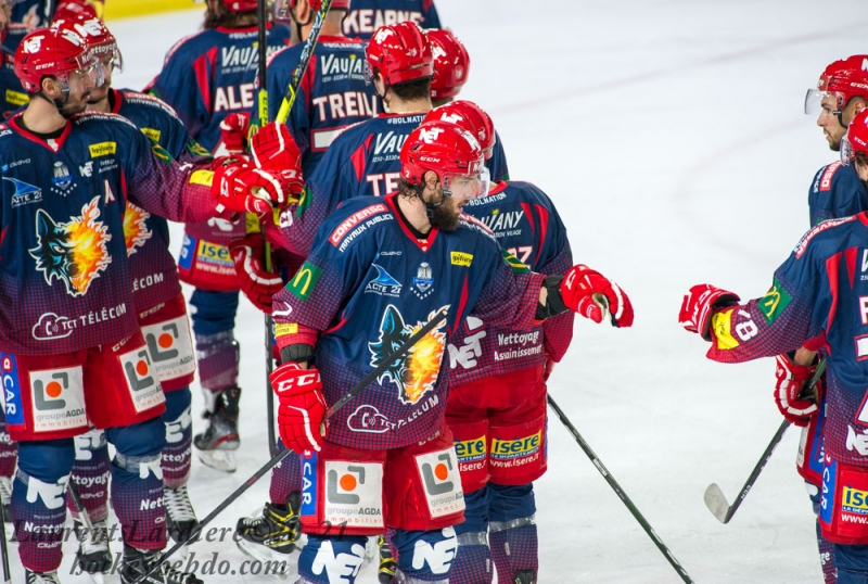 Photo hockey Ligue Magnus - Ligue Magnus : Grenoble  (Les Brleurs de Loups) - Grenoble reprend par un match amical