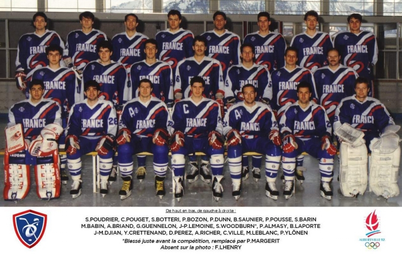 Photo hockey Ligue Magnus - Ligue Magnus - J.O. DHIVER 1992: LA MUTINERIE  DES TRICOLORES