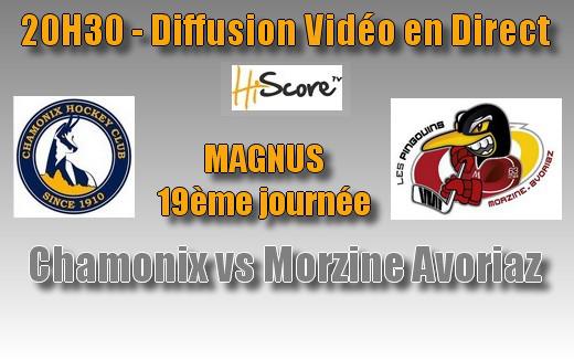Photo hockey Ligue Magnus - Ligue Magnus - LIVE  - Chamonix - Morzine Avoriaz