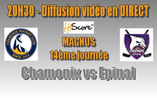 Photo hockey Ligue Magnus - Ligue Magnus - Live en direct de Chamonix
