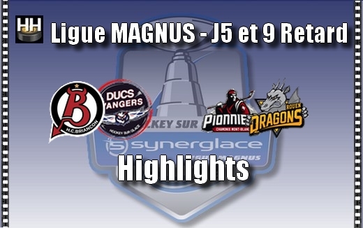 Photo hockey Ligue Magnus - Ligue Magnus - MAGNUS - Retour sur les 2 matchs de ce dimanche