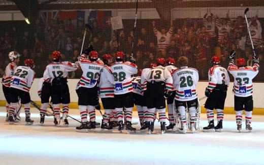Photo hockey Ligue Magnus - Ligue Magnus : Play-down match 5 : Neuilly/Marne vs Mont-Blanc - Le Mont-Blanc reste au sommet