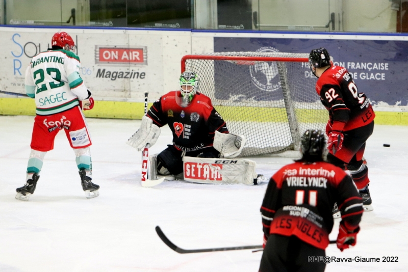 Photo hockey Ligue Magnus - Ligue Magnus - Poule de Maintien - J2 : Nice vs Anglet - les Aigles assurent