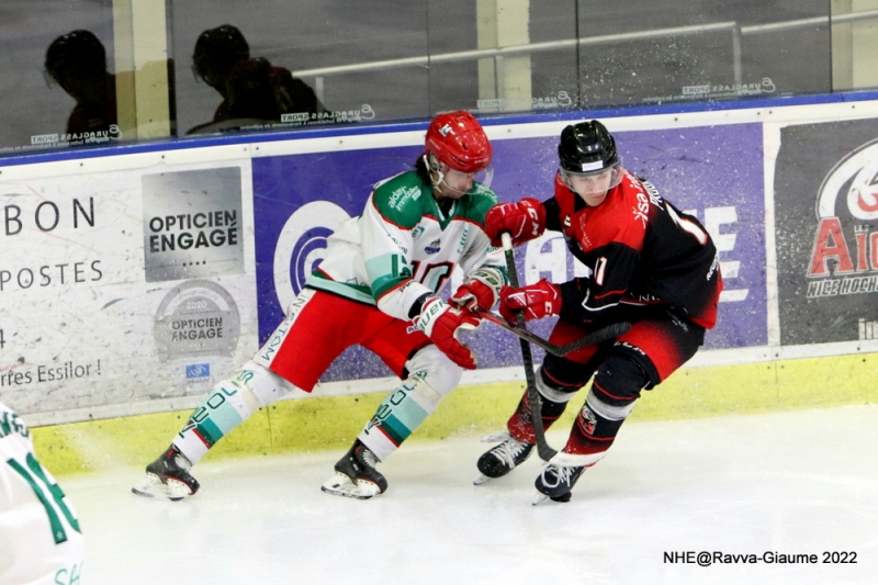 Photo hockey Ligue Magnus - Ligue Magnus - Poule de Maintien - J2 : Nice vs Anglet - les Aigles assurent