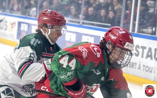 Photo hockey Ligue Magnus - Ligue Magnus - Poule de Maintien - J3 : Cergy-Pontoise vs Anglet - Cergy grille un joker